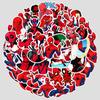 50pcs Spider-Man Stickers for Luggage, Laptop, Skateboard, Water Cup, and More