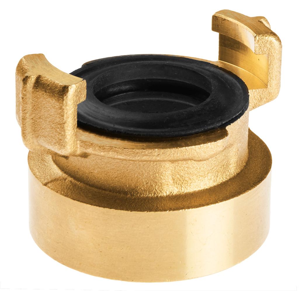 Brass Quick Connector with 1 1/4" Internal Thread