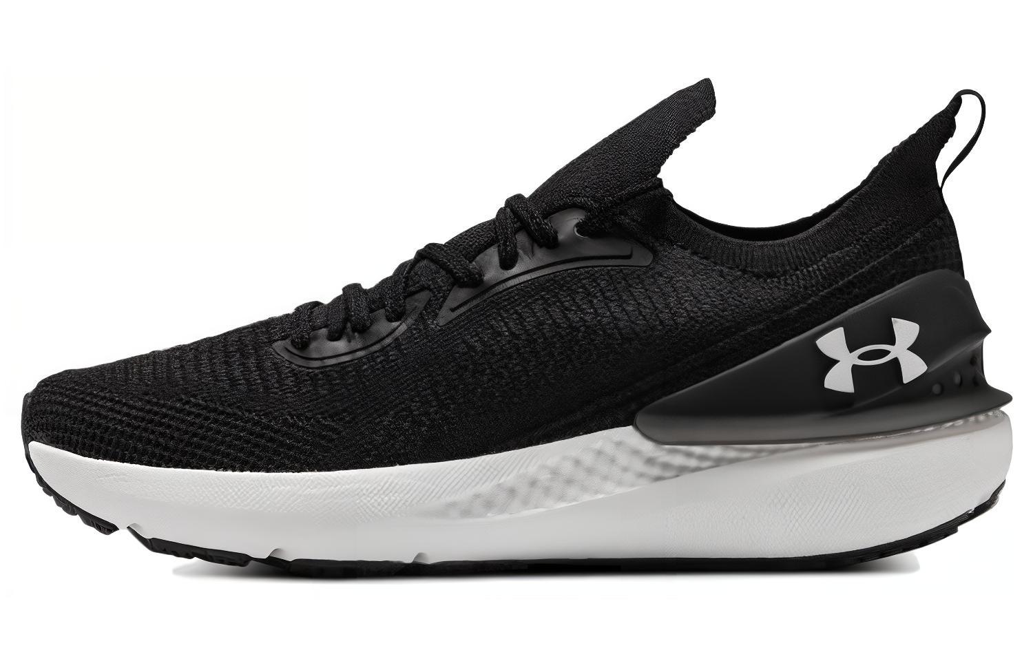Under Armour Shift Comfortable Fabric Low top Running Shoes Men s Black White 3027776-001 44