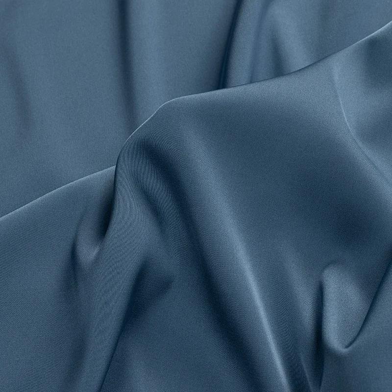 100x125cm  Ice Sensitive Thin Stretch Matte Satin Fabric Satin Dress  Camisole Shirt  Pajamas  Qipao Clothing Design Fabric