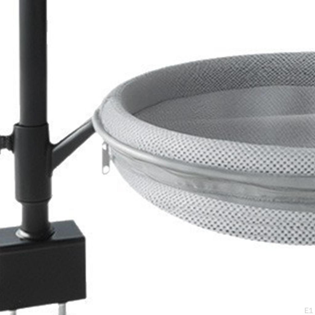 Katteseng for skrivebordsklemfeste Støtter opptil 60 lbs Hengekøye Abbor Nattbord