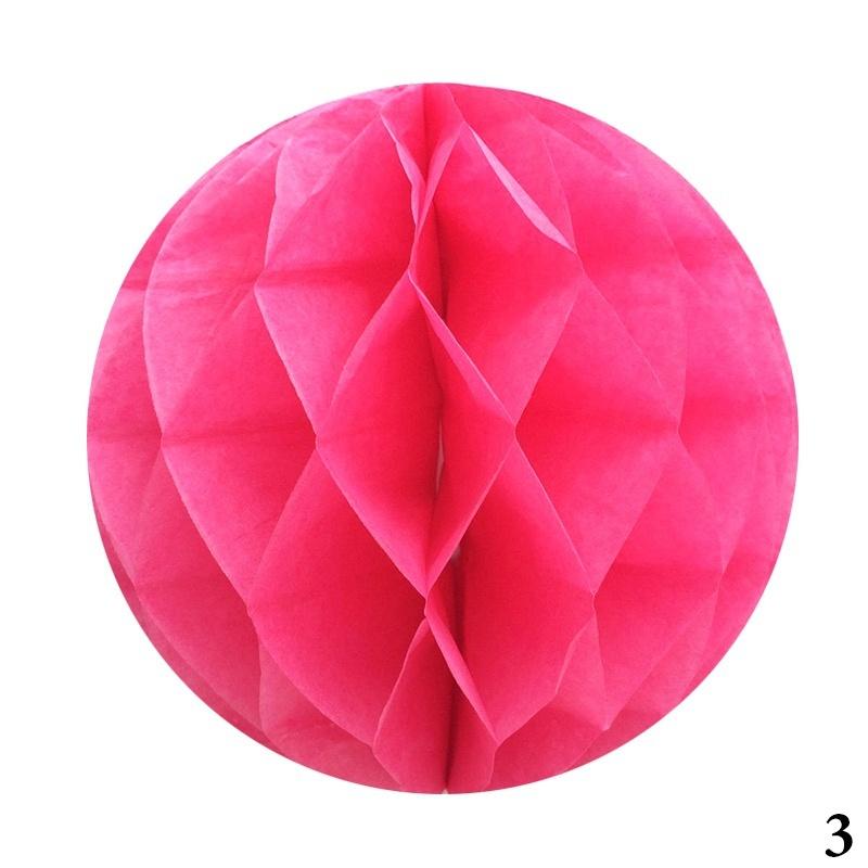 1 Paper Lantern Honeycomb Balls Tissue Pom Pom Party Wedding Hanging Decor