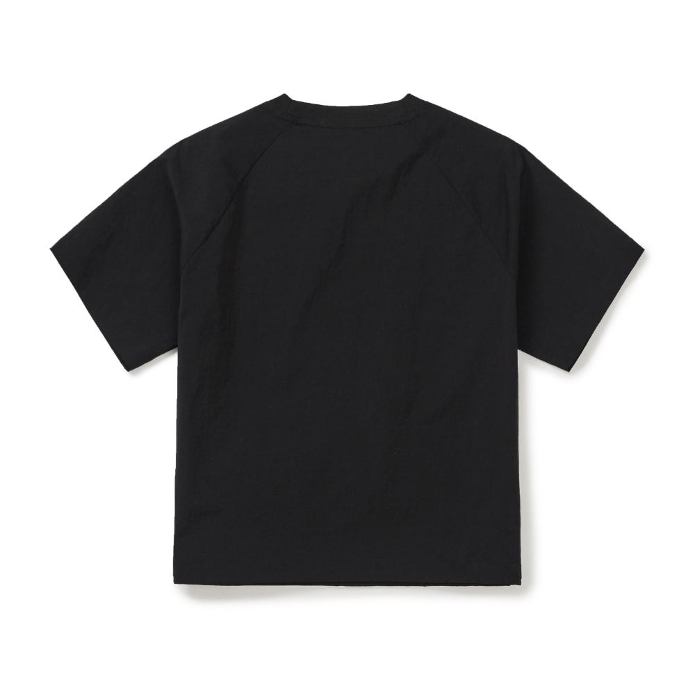 [Snowpeak] Route Women's Pocket Short-Sleeve T-shirt Black (S26MWRTS61)