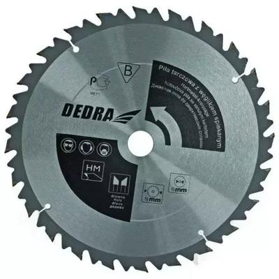 Dedra Hl30024 Carbide Tipped Wood Circular Saw 24 Teeth, Diameter 300X30Mm, Feed Limiter, Carbide
