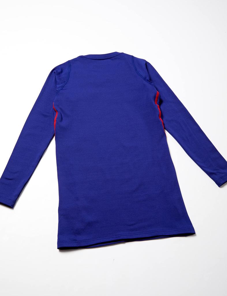 SSK Junior Soft Undershirt SC Heat-Storing Low-Neck Long-Sleeve