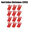 12PCS Christmas Socks Fall and Winter Cotton Magnet Hand-holding Socks Mid-calf Socks Cute Couple Socks Cartoon Christmas Socks