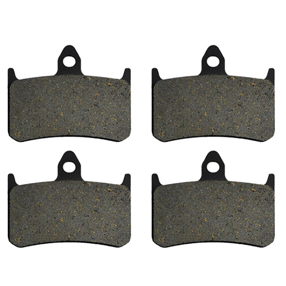 Motorradteile Vorder- und Hinterradbremsbeläge Satz Für Honda VFR400 VFR 400 R3K R3L R3M R3N NC30 1989-1992 Metall- und Messinglegierungen