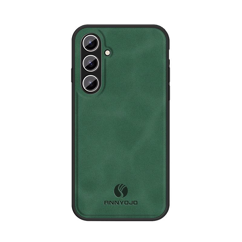 Samsung S26 Ultra Car Magnetic Phone Case - A57 Suede Texture Skin-friendly S25 FE Protective Cover