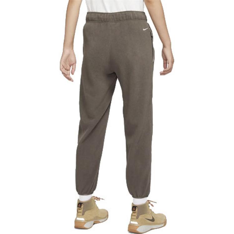Nike ACG Logo Print Casual Jogger Knit Pants Women Bottoms Ironstone CV0615-004