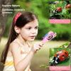 Childrens Handheld Microscope With Screen 180° Photo Video Capture LED Light Portable Science Kit For Outdoor Classroom Experiments