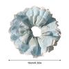 Sweet Lace Headband For Girls Light Blue Gentle Pleated Lace Hair Hoop Ponytail Maruko Hair Ring Large Intestine Hair Ring