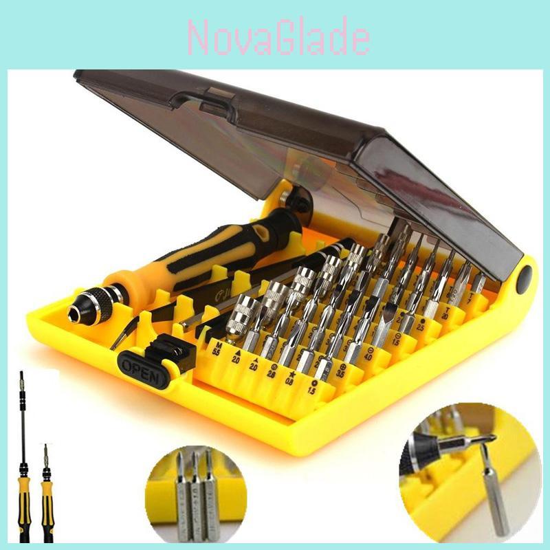 Vielseitiges 45-in-1 Torx Präzisionsschraubendreher-Set für Handy-Laptop-Reparatur
