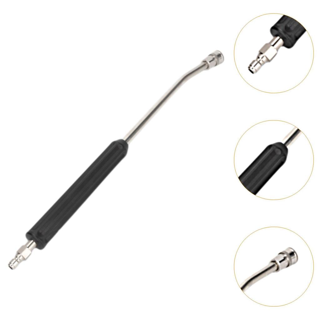 Pressure Washer Extension Wand Power Washer Lance 40cm Sturdy Pressure Washer Accessories Attachment 1/4inch Quick Connect