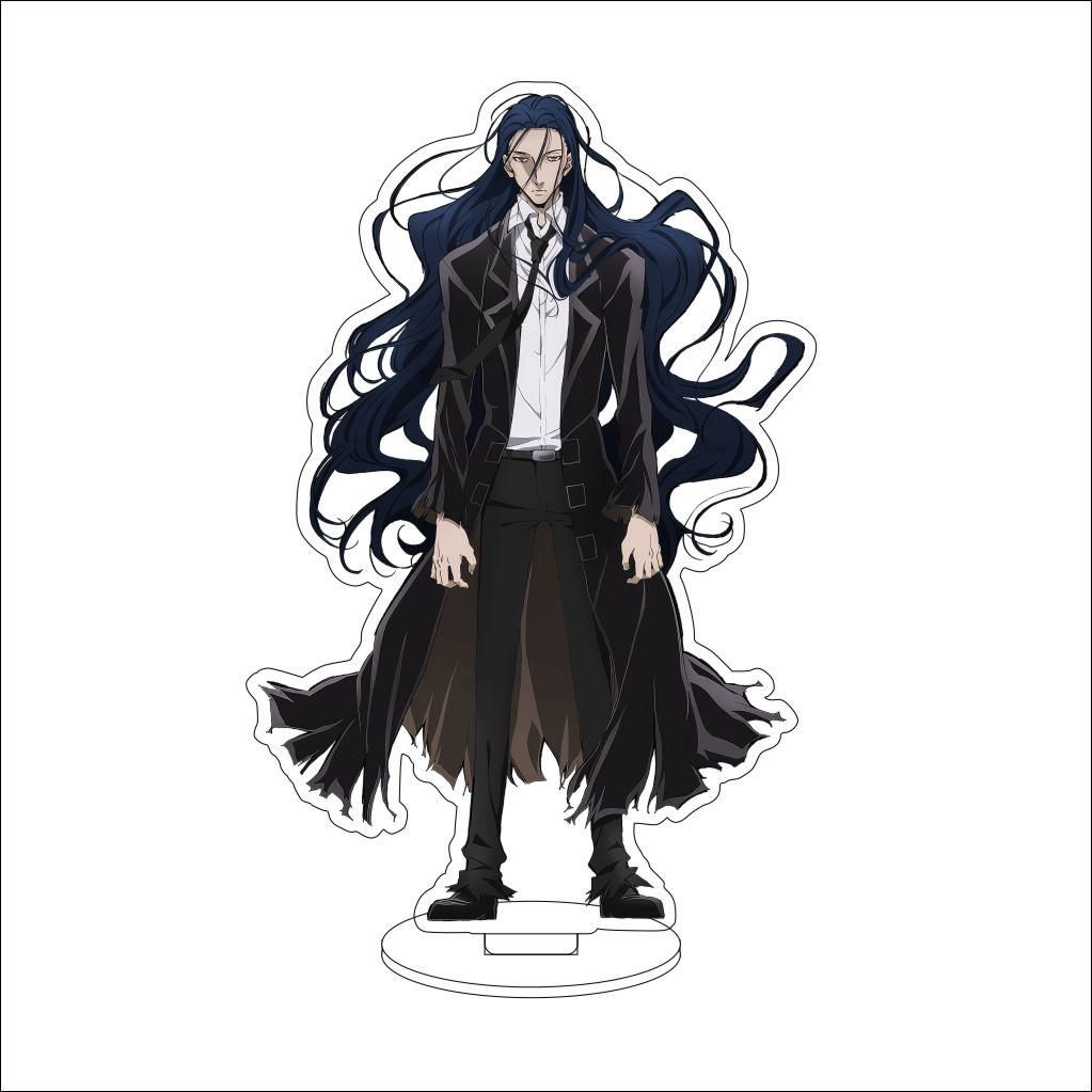 16CM Anime Cosplay Acrylic Stand Ornaments Edogawa Rampo Kunikida Doppo Dazai Osamu Figure Stand Halloween Christmas Gifts