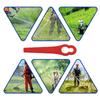 Brushcutter Grass Trimmer Replacement Blades 20/60/100/120PCS Plastic Set for Lawn Mower Garden Accessories