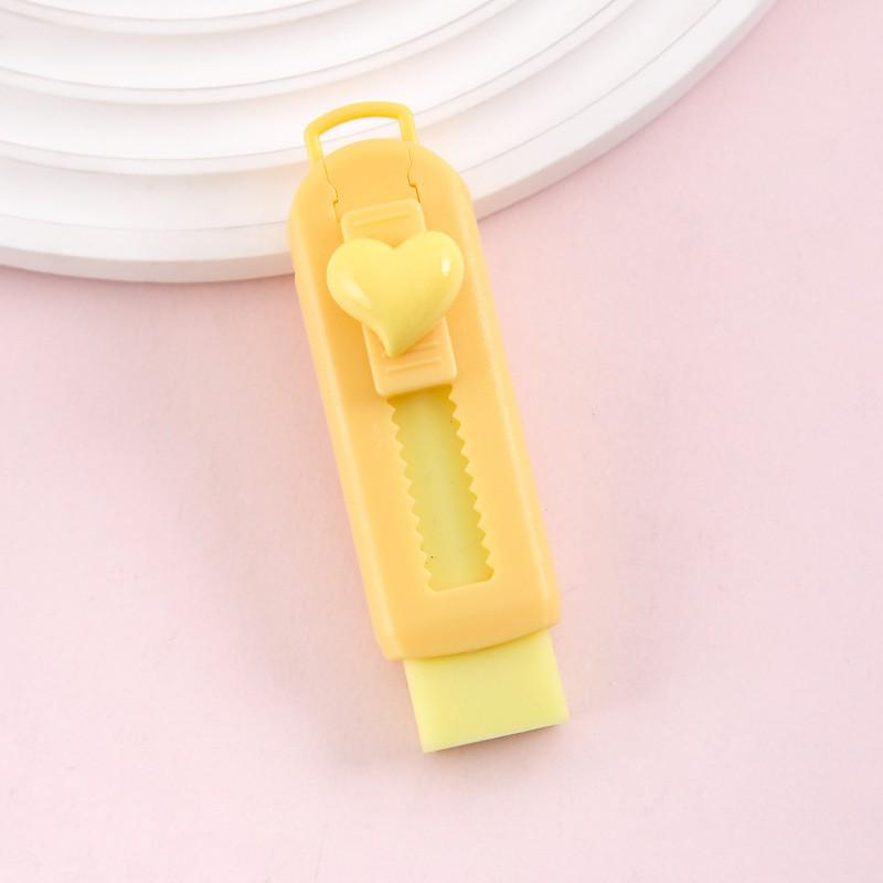Cartoon Push-Pull No-Trace Eraser - Creative Stationery for Elementary Students