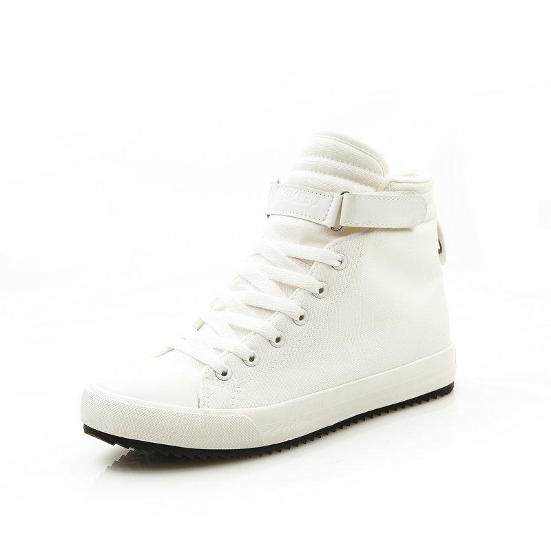 Spring Autumn Cloth Shoes Mens Fashion Sneakers Cool Young Man Street Style Casual Shoes Classic Black White Sneakers