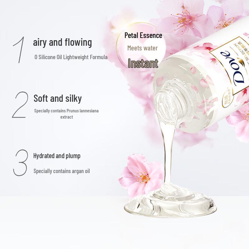 Dove Botanical Volumizing Light Hair Conditioner, Blue Wind Chime, 470ml