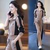 Fashionable Sporty Long-sleeved Set for Women, Suitable for Autumn and Winter, with A Youthful and Elegant Style, Featuring A Casual Two-piece Look.