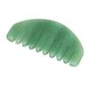 Massage Comb Scalp Care Relax Handheld Portable Jadestone Gua Sha Scraping Comb for Head Arm Leg