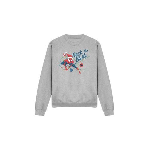 Spider-Man Unisex Adult Deck The Walls Sweatshirt