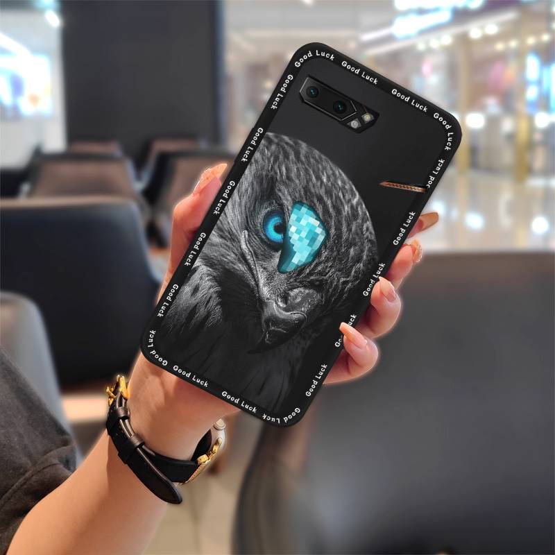 Dirt-resistant Fashion Design Phone Case For Asus ROG Phone II ZS660KL Soft Case Shockproof TPU Durable Cute Anti-dust