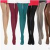 Plus Size 120D Anti-Snag Velvet Tights - Candy Color Silk Stockings
