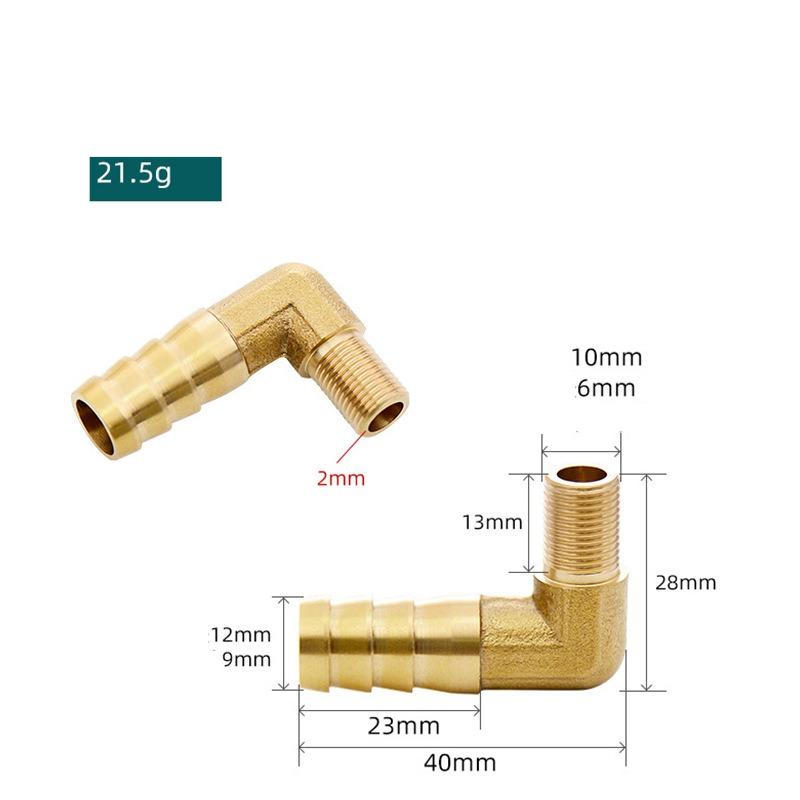 Messing Schlauchanschluss 4mm-19mm Tülle 1/8" 1/4" 1/2" 3/8" BSP Innengewinde Kupferverbinder Gelenk Kupplung Adapter