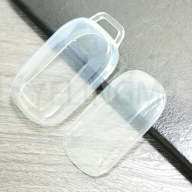 Transparent TPU Car Key Case Cover Shell Fob For Honda Civic Accord HR-V CR-V CRV 2022 2023 Protected Keychain Accessories