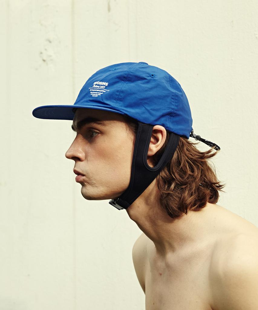 Gugimseukeompeoni Bali Professional Surfing Water Hat (Blue)_754