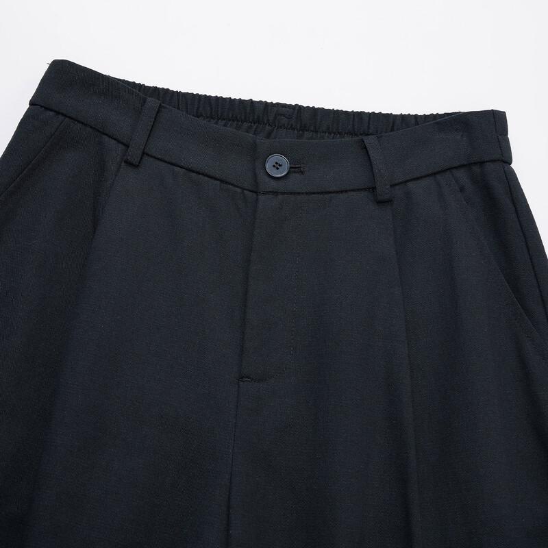 IEF Plus Size 2026 Spring French Style Wide-Leg Pants