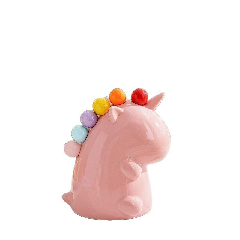 Creative Unicorn Fruit Fork Set - Cute Cartoon Dessert & Cake Stainless Steel Forks with Storage for Home Use