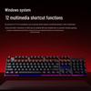 Rapoo V150S Upgraded Wired Backlit Mechanical Keyboard and Mouse Combo