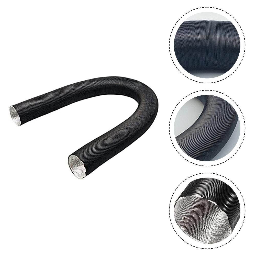 Flexible 25 Mm Heating Duct with Aluminium Foil Construction for All Vehicles