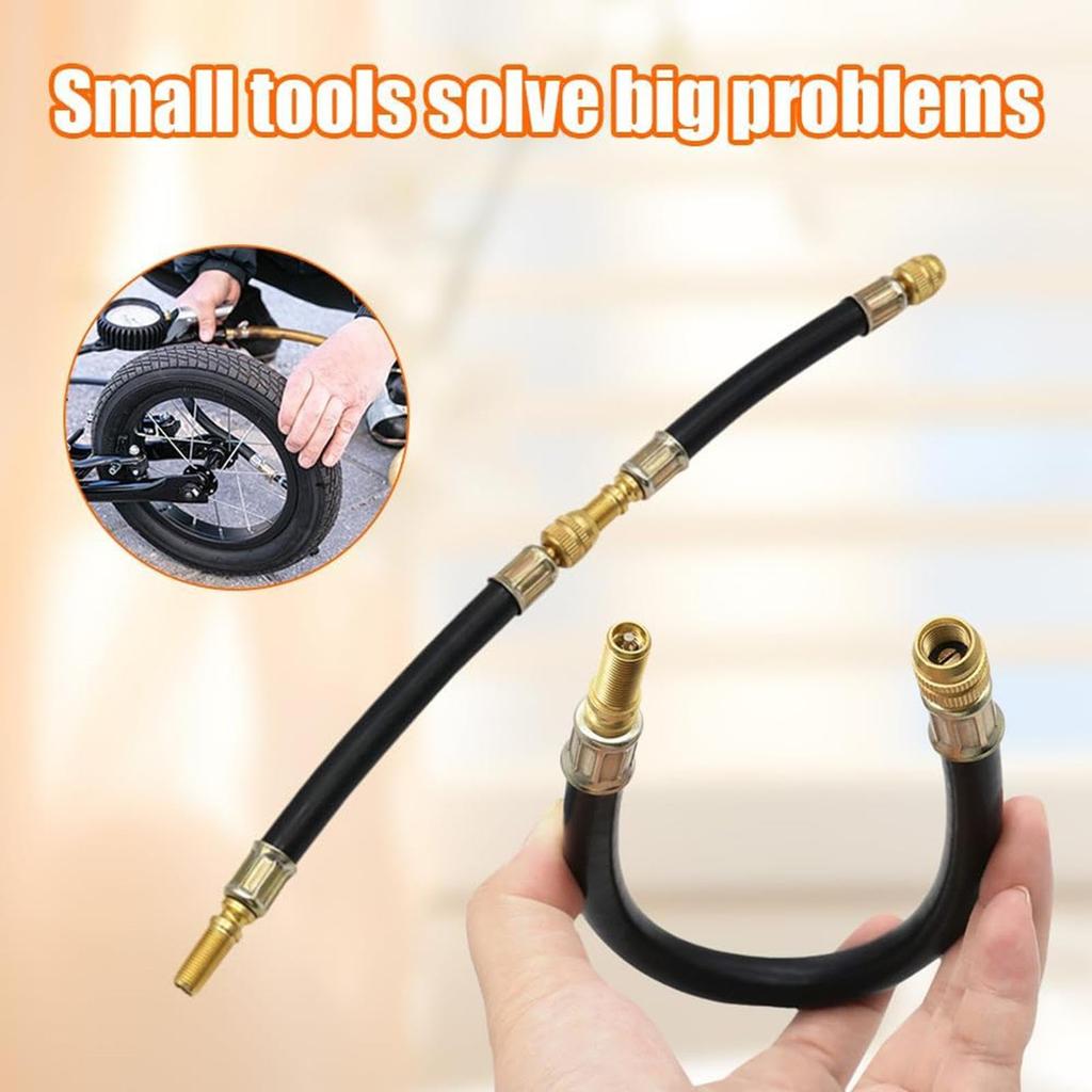 Valve Extender, Tire Valve Stem Extension | Rubber Tire Valve Stem Extension Tool, Air