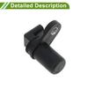 No.5029811AC Crankshaft Position Sensor for Dodge Charger 2.7 3.5 07-10 Sturdy Black Engine Crank CKP Sensor Metal Plastic 1 Pc
