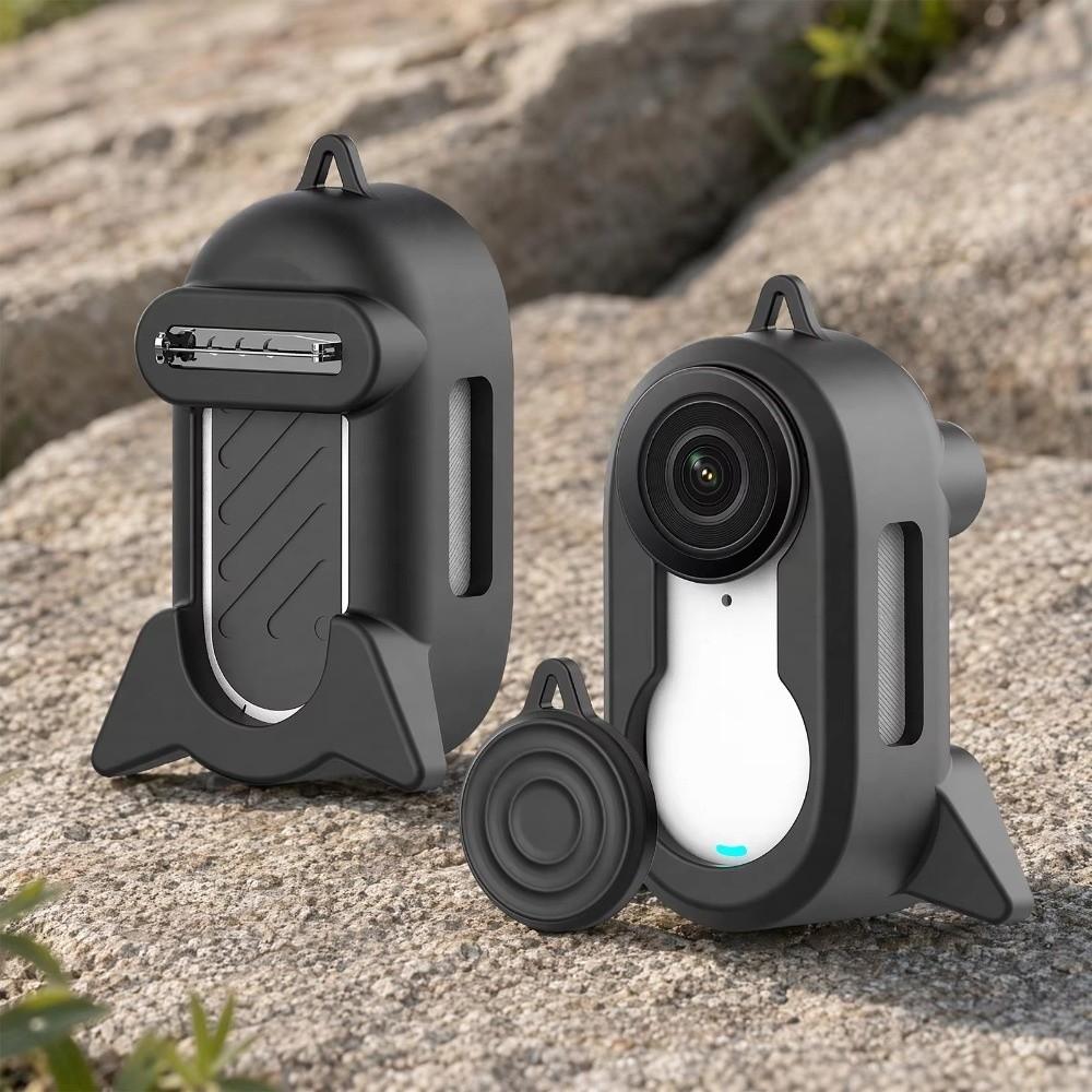 Full Protection Thumb Camera Case Holder Case for Insta360 GO3S/GO3 Action Camera Accessories