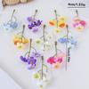 Cheap Silk Artificial Flower Campanula Hot Sale Festival Wedding Bridal Bouquet Diy Gift Box Home Outdoor Garden Arch Decoration