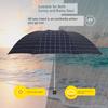 Paradise Umbrella Ten-Rib Extra Large Double Black Vinyl Checkered Sun Protection Uv Protection Dual-Use Sun and Rain Umbrella 70% off Umbrella