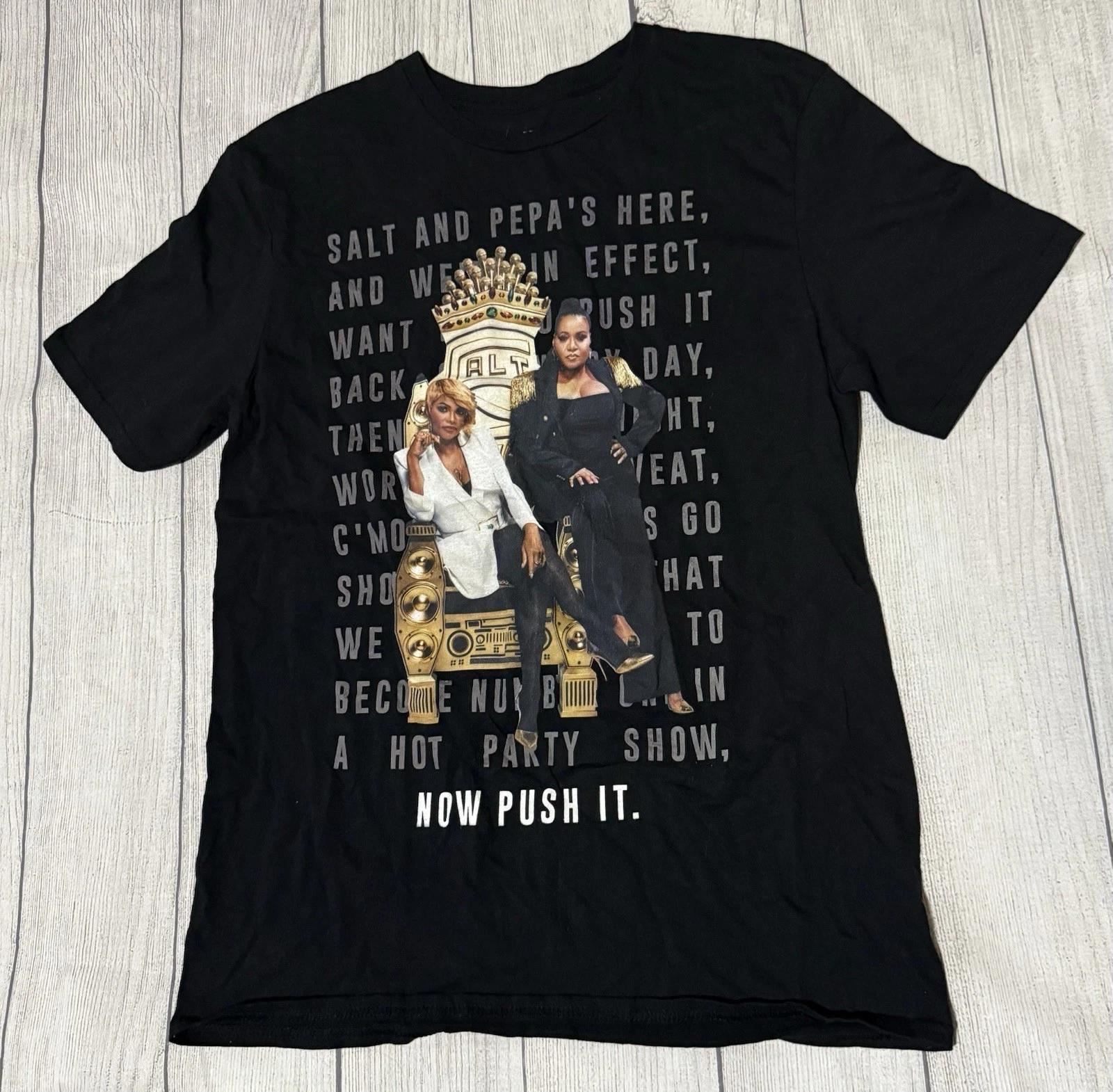 

Salt n Pepa The Mixtape Tour 2022 Concert Shirt Size Medium M 2 Sided Dates 3XL