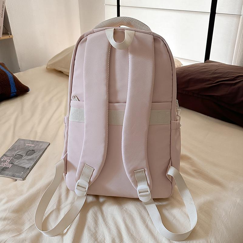 Middle School Schoolbag Women's Nylon Backpack