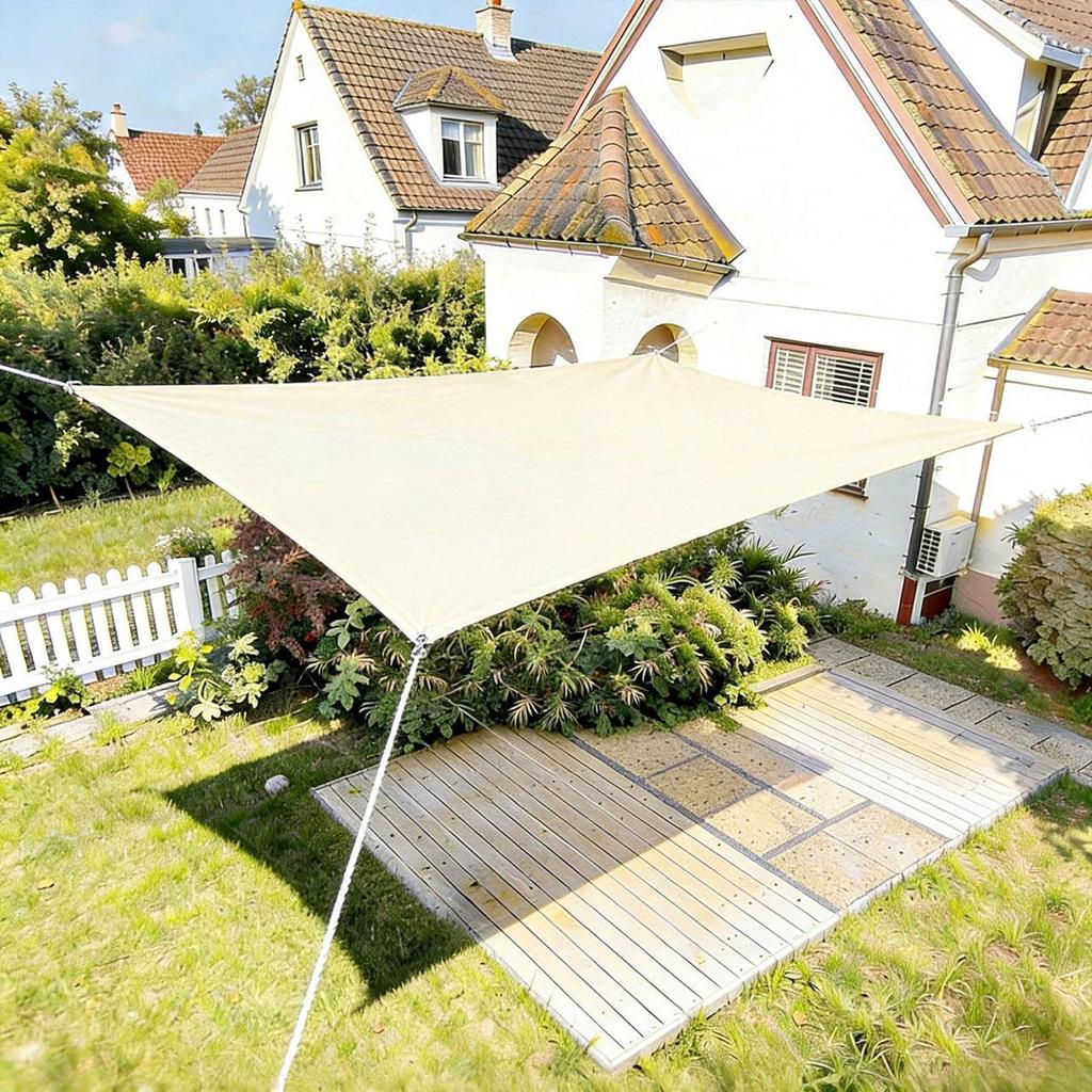Tendalino Parasole Impermeabile: Rettangolo/Quadrato per Cortile Esterno e Balcone