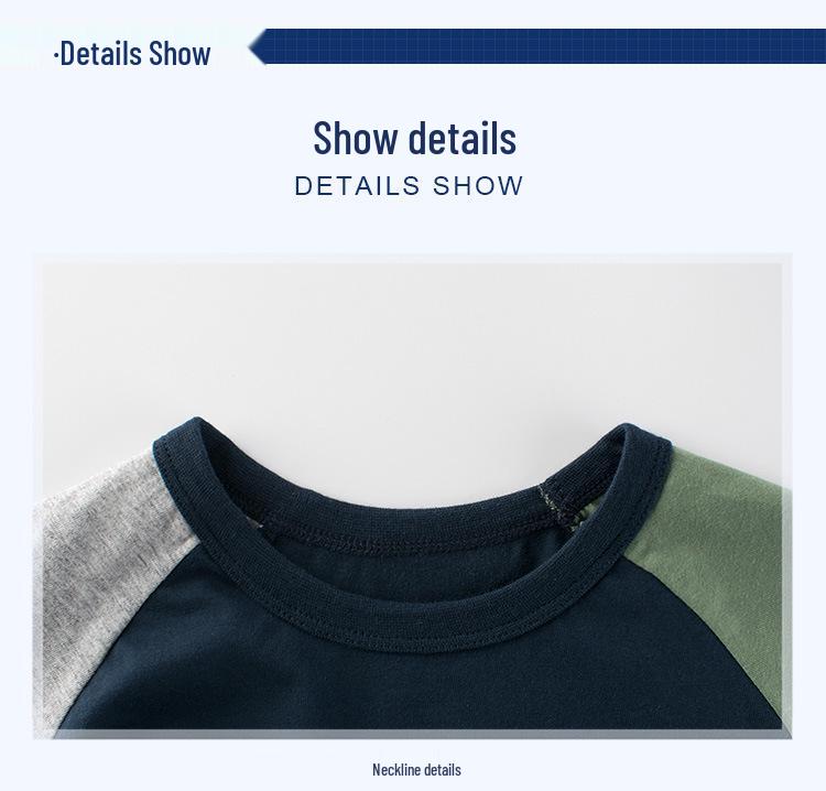 Korean Style Kids' Summer 2024 T-shirt - Boys' Short Sleeve Baby Clothes