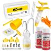 Brake Bleed Kit for Shimano Hydraulic Brakes, Brake Fluid Change Hydraulic Kits, Including 2Pcs 60ml Brake Fluid Mineral Oil