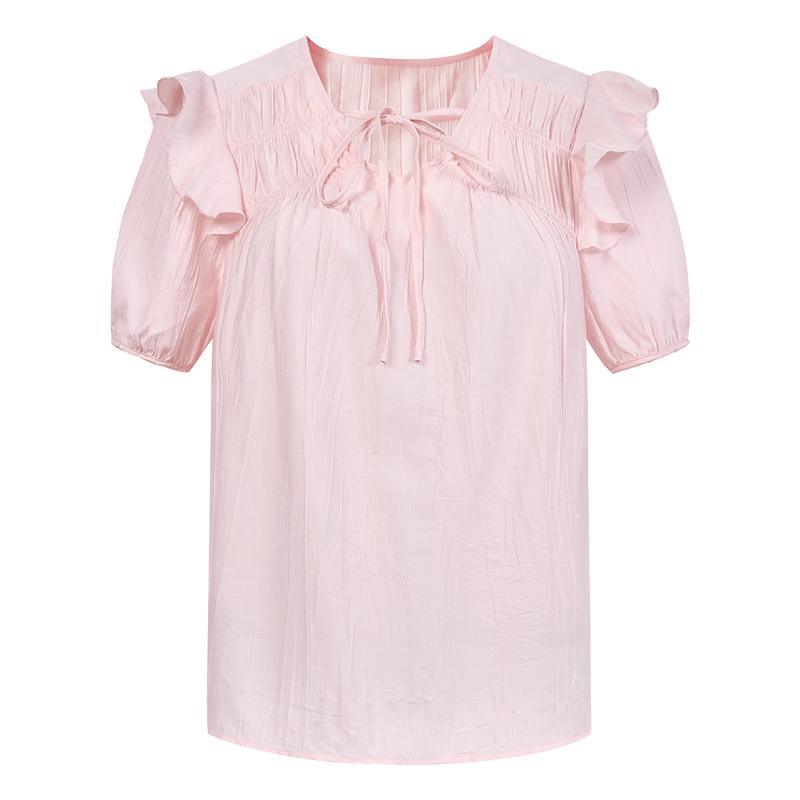 Women s Elegant V-Neck Chiffon Blouse S