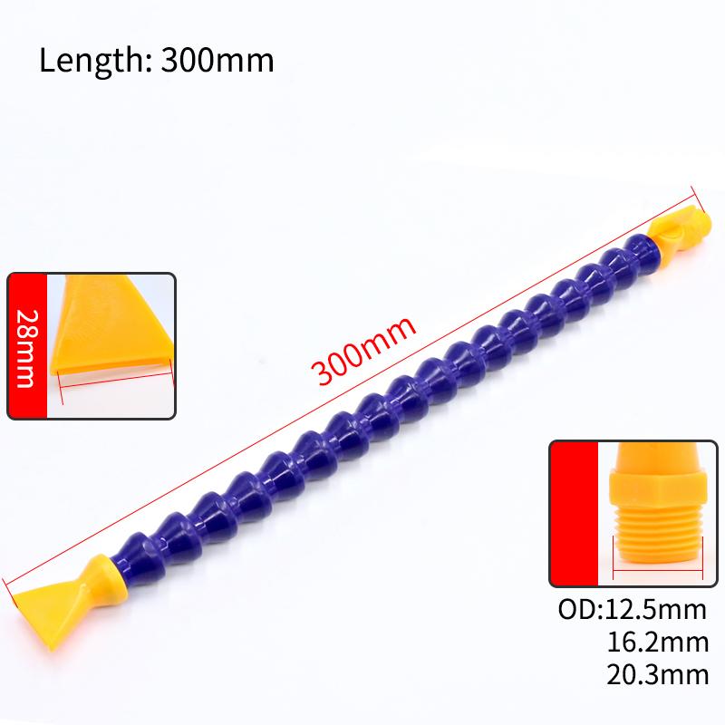 Adjustable Nozzle Flexible Water Oil Cooling Tube 1/4"~1/2" 30~60cm Spark Plug Tube Condenser Universal Lathe Machine Water Pipe
