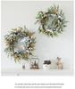 Creative Christmas Rattan Wreath Door & Window Ornament