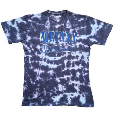 Nirvana Unisex Adult Nevermind Dip Dye Logo T-Shirt