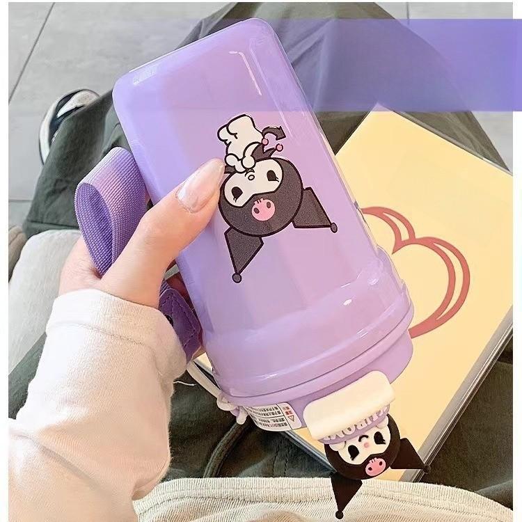 Insulated Travel Mug With Straw For Office And Outdoor Use