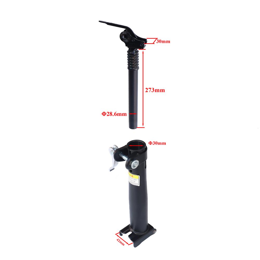 Height Adjustable Saddle for Electric Scooter Foldable Shock-Absorbing Folding Seat Chair Electric Scooter Seat Accessories